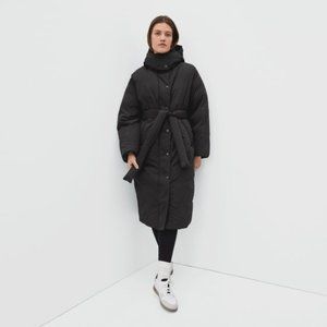 NWT Black Everlane Duvet Puffer Jacket